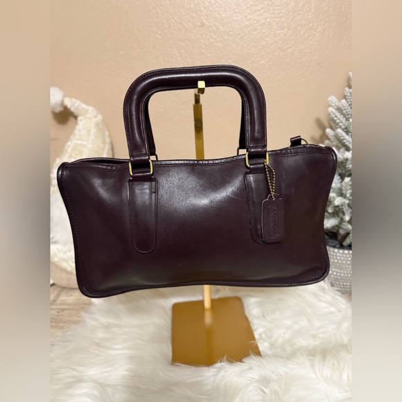 Vintage Coach Slim Satchel leather bag - Picture 4 of 12